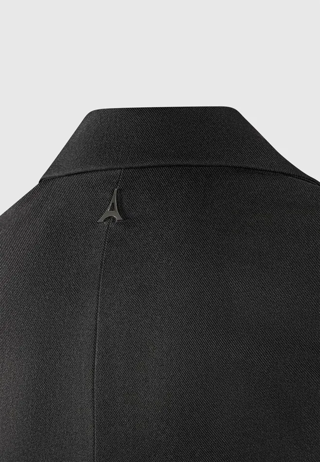 Women Manire De Voir Tailored Blazer Dress With Reversible Corset Black