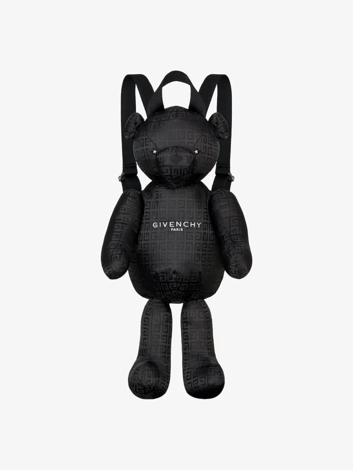 WomenMen Girl 4 To 12 Years Givenchy Teddy Bear In 4G Jacquard Black