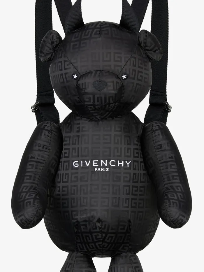 WomenMen Girl 4 To 12 Years Givenchy Teddy Bear In 4G Jacquard Black