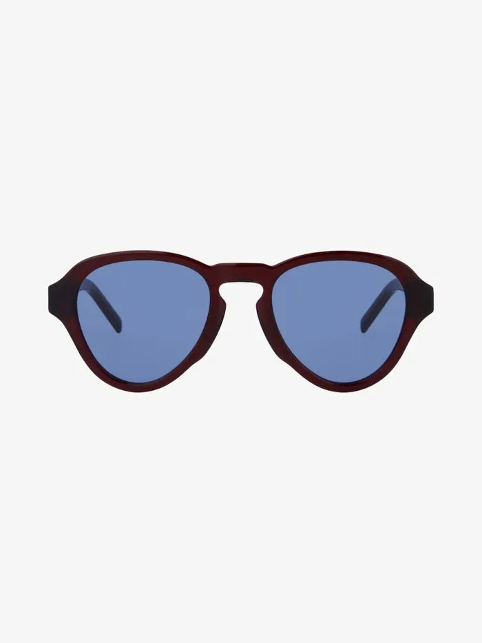 WomenMen Sunglasses Givenchy GV Day Unisex Sunglasses In Acetate Dark Red