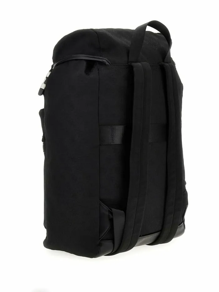 WomenMen Wallets and Bags GUESS Vezzola Jacquard Backpack Black WomenMen Wallets and Bags GUESS Vezzola Jacquard Backpack Black