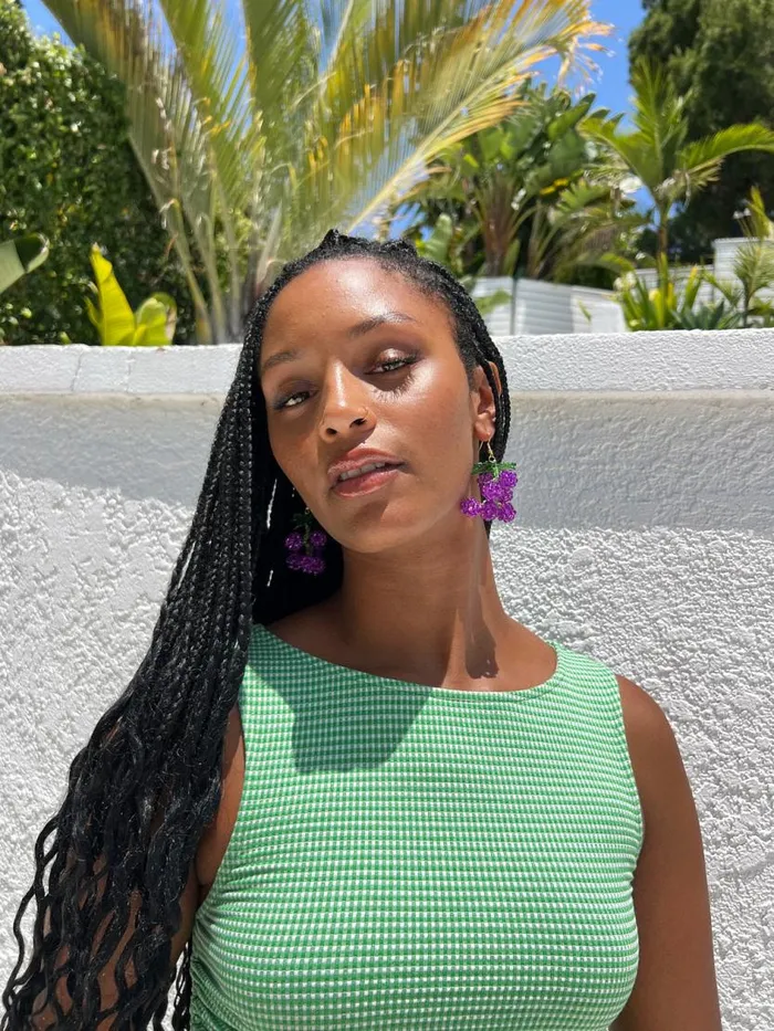 Women Mini Fruit Earrings Grape Slushie Lisa Says Gah Accessories