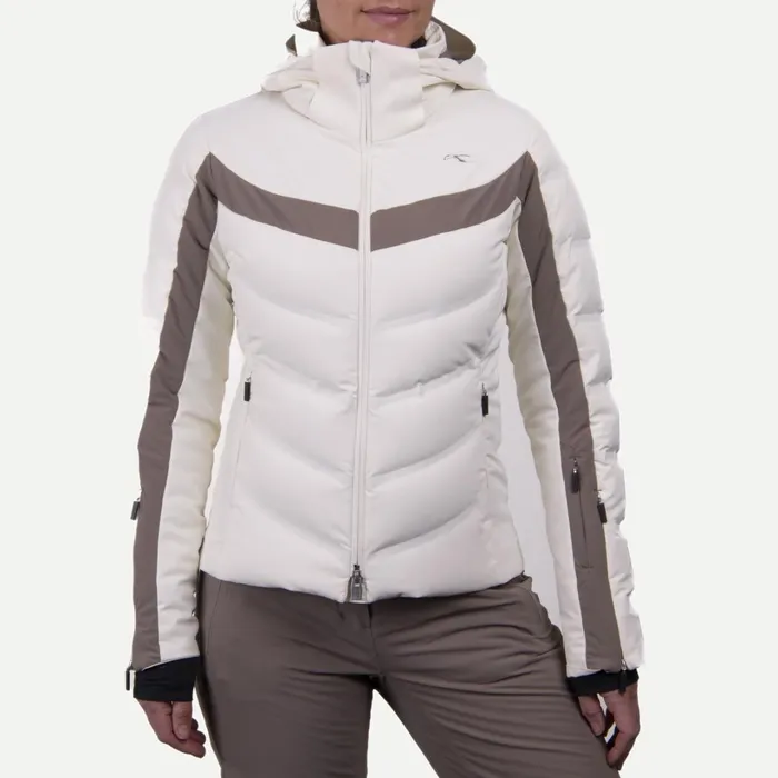 Women Momentum Jacket Ivorytaupe KJUS Jackets and Vests