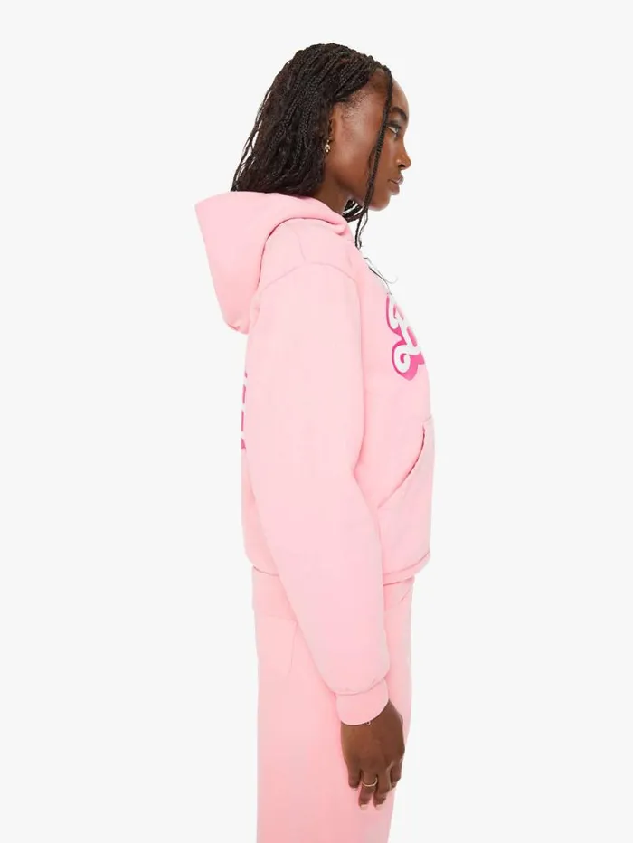 Women Mother Denim Botox Hoodie Pink