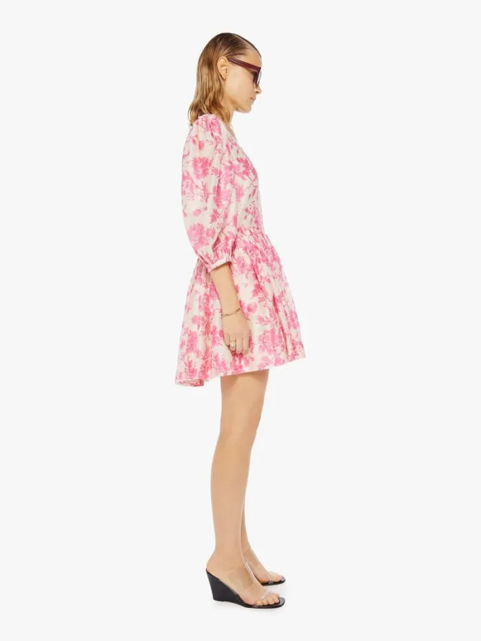 Women Mother Denim Ellah Dress Pink Baroque