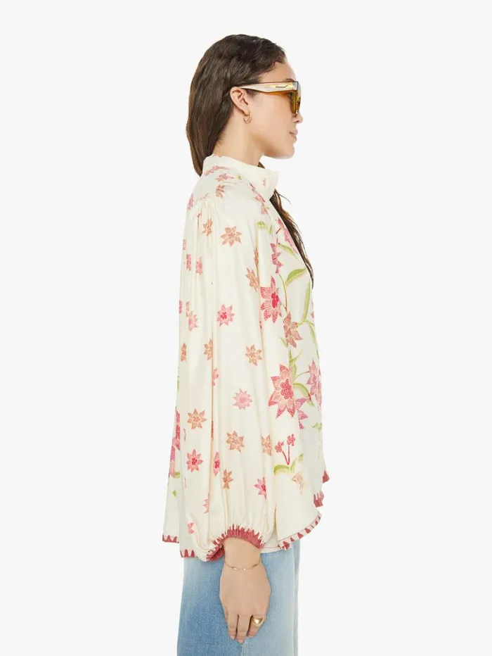 Women Mother Denim Iris Top Starflower Women Mother Denim Iris Top Starflower