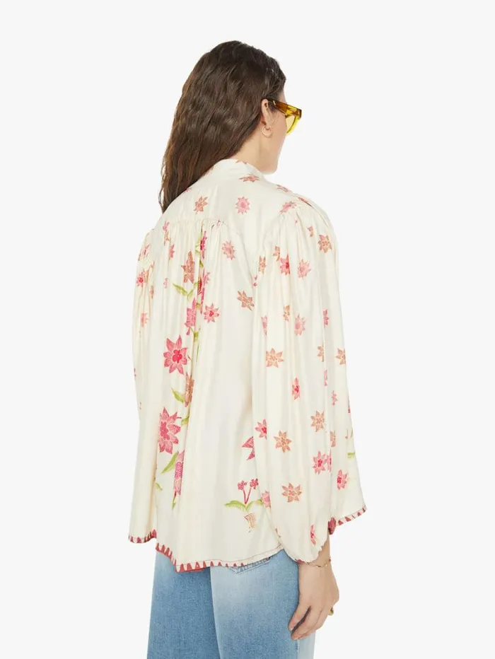 Women Mother Denim Iris Top Starflower Women Mother Denim Iris Top Starflower