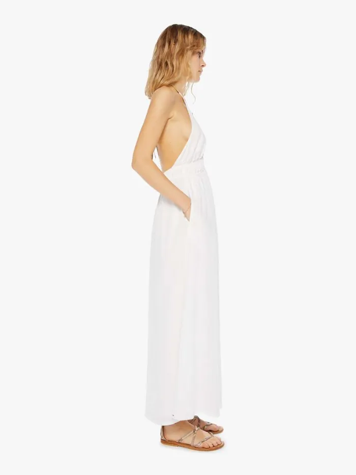 Women Mother Denim Mollie Dress White