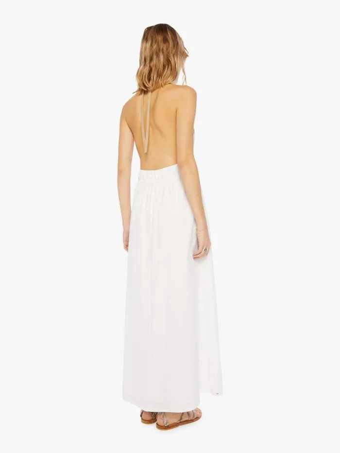 Women Mother Denim Mollie Dress White