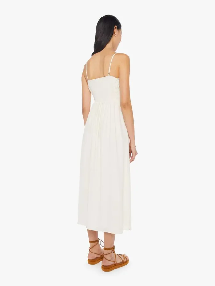Women Mother Denim Stylla Dress White Agate