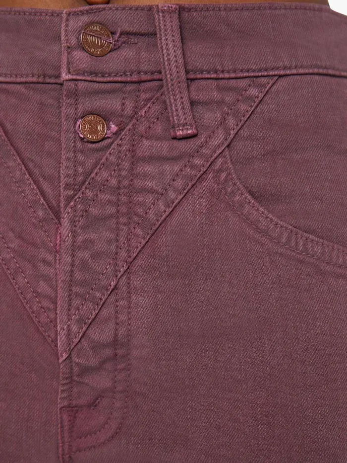 Women Mother Denim The Rocky Rider Skimp Wash Mauve Wine Women Mother Denim The Rocky Rider Skimp Wash Mauve Wine