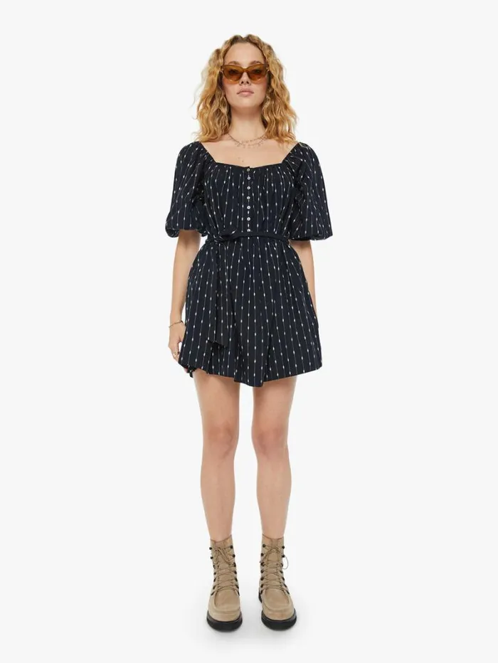 Women Mother Denim The Run Wild Dress Dotted Line