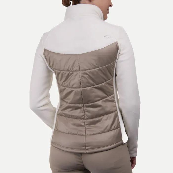 Women Mundin Midlayer Jacket Almondivory KJUS Jackets and Vests