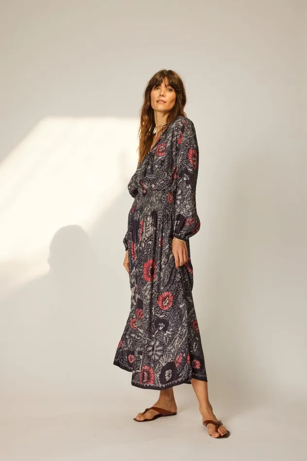 Women Natalie Martin Bottoms Bella Skirt Peacock Ink