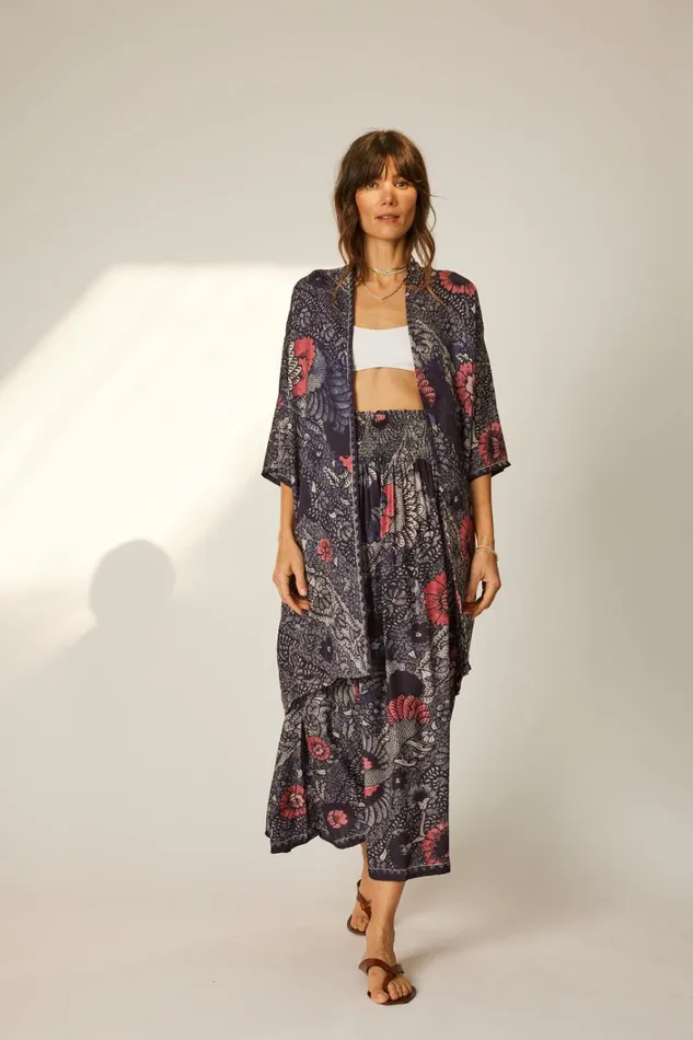 Women Natalie Martin Bottoms Bella Skirt Peacock Ink