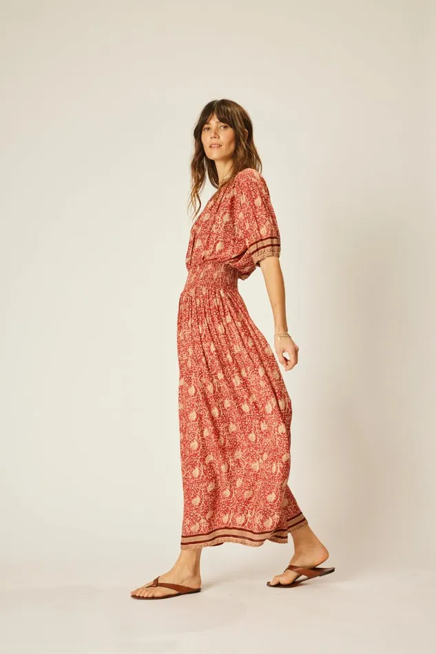 Women Natalie Martin Bottoms Bella Skirt Water Lily Terracotta Women Natalie Martin Bottoms Bella Skirt Water Lily Terracotta