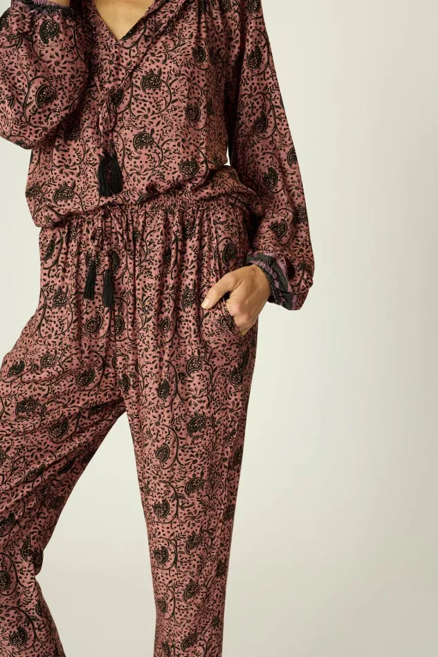 Women Natalie Martin Bottoms Bianca Pant Water Lily Mauve Women Natalie Martin Bottoms Bianca Pant Water Lily Mauve