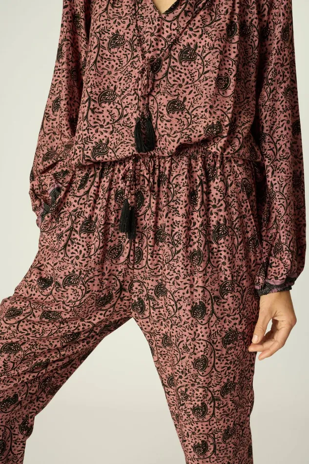 Women Natalie Martin Bottoms Bianca Pant Water Lily Mauve Women Natalie Martin Bottoms Bianca Pant Water Lily Mauve