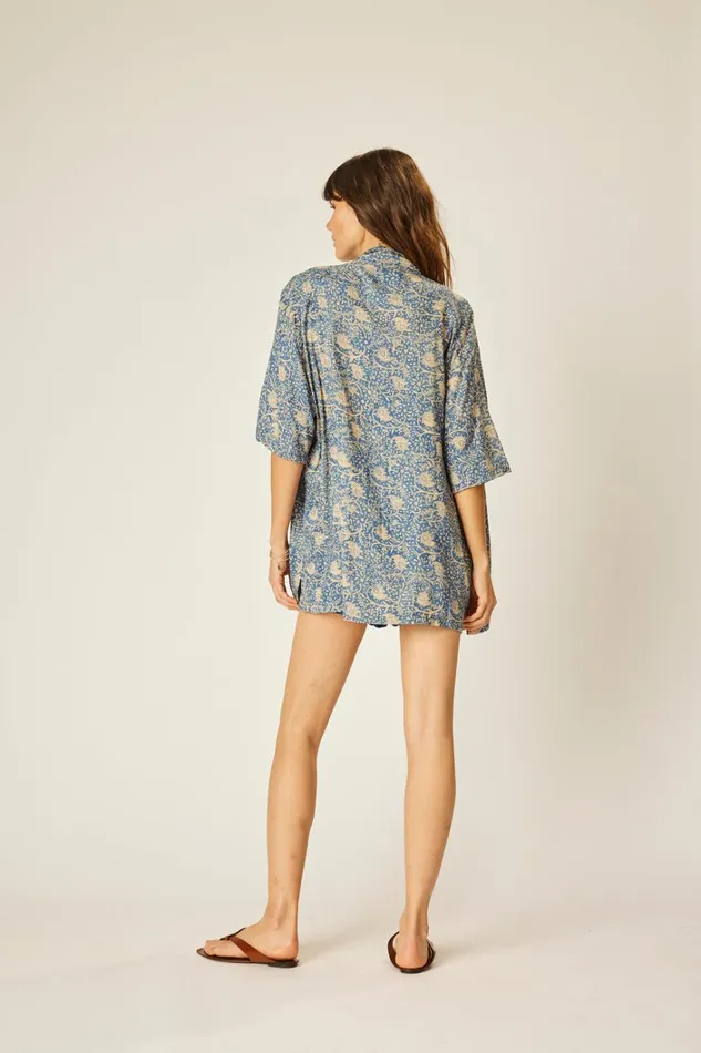 Women Natalie Martin Bottoms Jasper Short Water Lily Blue