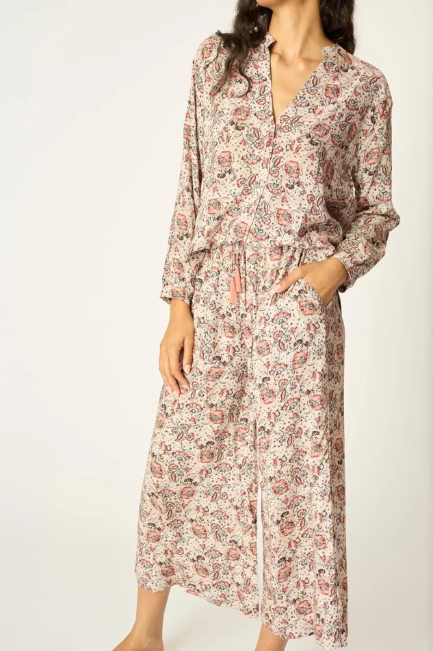 Women Natalie Martin Bottoms Lauren Pant Heirloom Rose