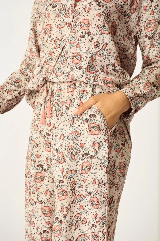 Women Natalie Martin Bottoms Lauren Pant Heirloom Rose