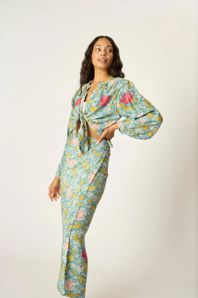 Women Natalie Martin Bottoms Sarong Lehua Sea