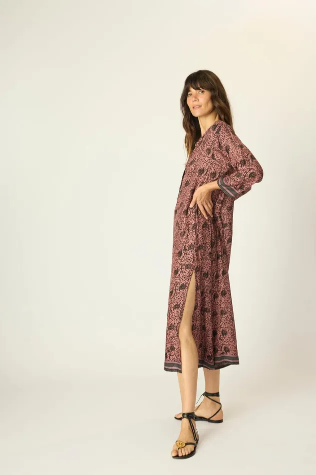 Women Natalie Martin CoverUps Isobel Dress Water Lily Mauve