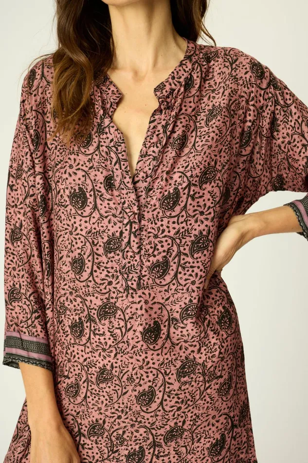 Women Natalie Martin CoverUps Isobel Dress Water Lily Mauve