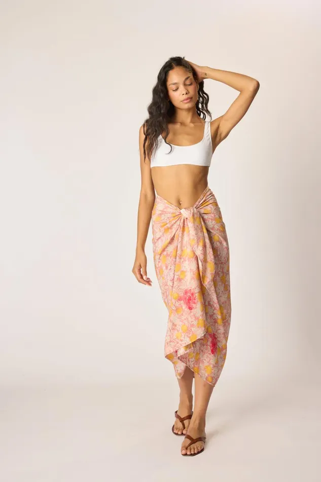 Women Natalie Martin CoverUps Sarong Lehua Sunset