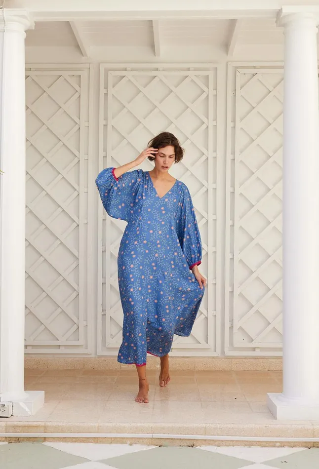 Women Natalie Martin Dresses Alice Dress Pinwheel Denim