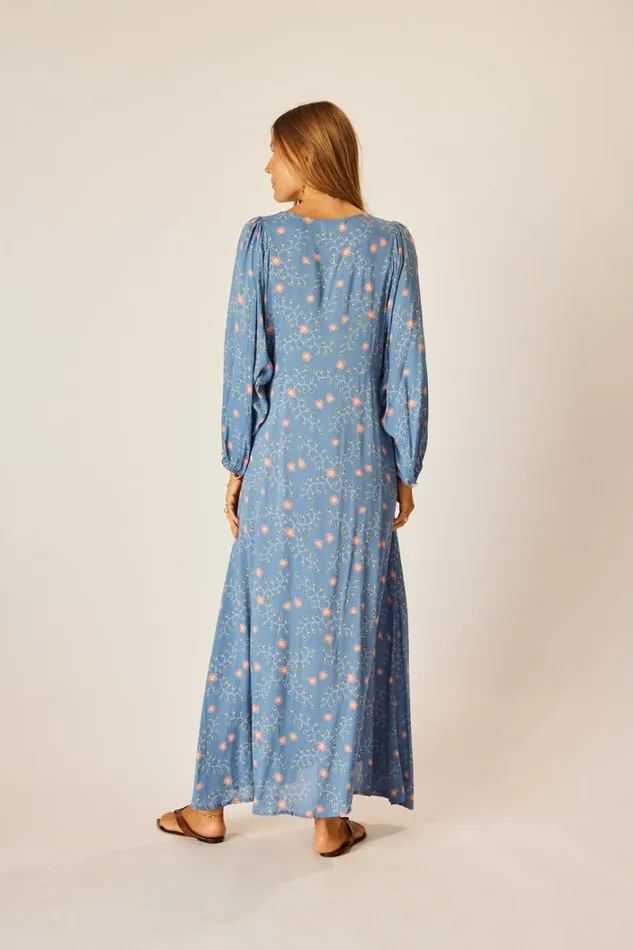 Women Natalie Martin Dresses Alice Dress Pinwheel Denim