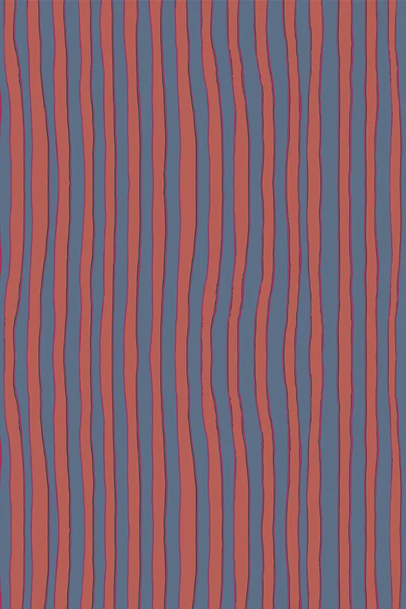 Women Natalie Martin Dresses Fiore Maxi Batik Stripe Blood Orange
