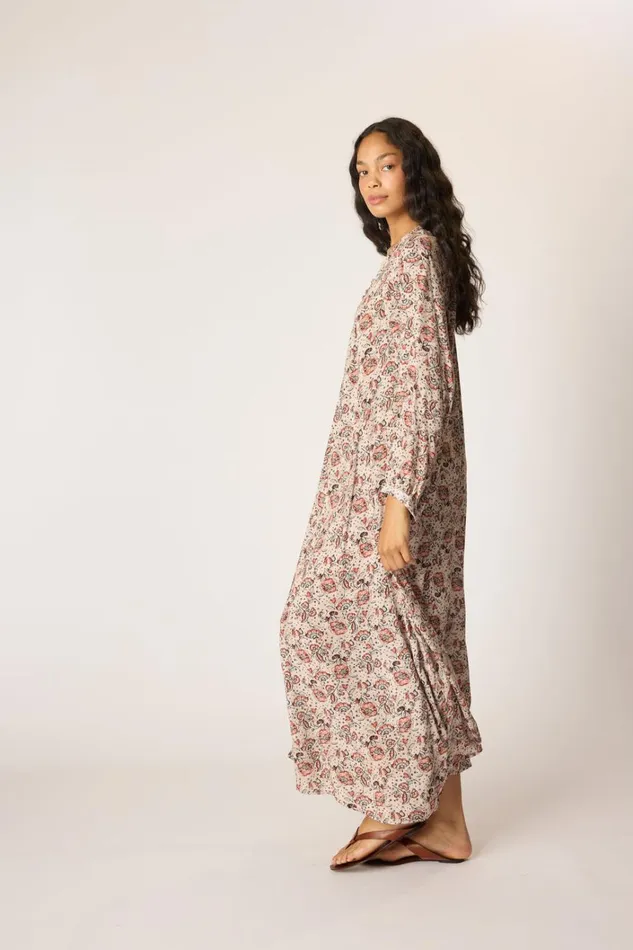 Women Natalie Martin Dresses Fiore Maxi Heirloom Rose