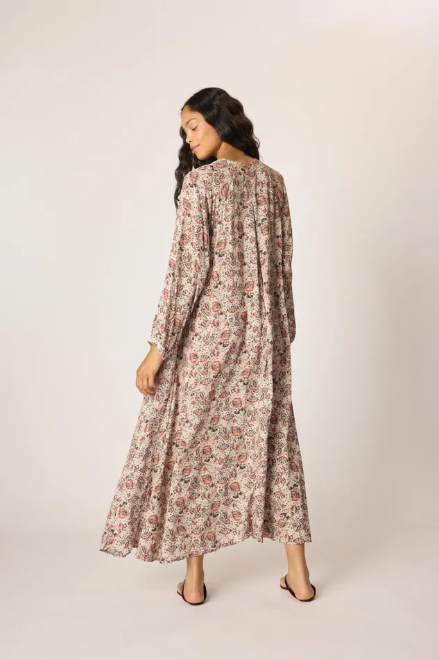 Women Natalie Martin Dresses Fiore Maxi Heirloom Rose
