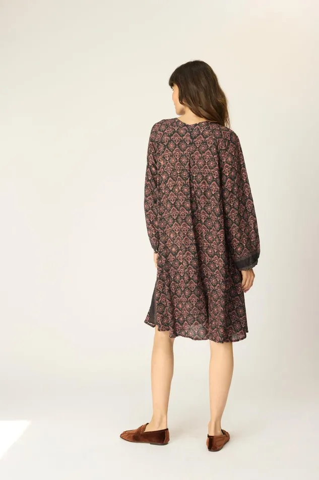 Women Natalie Martin Dresses Fiore Short Dress Fleurdelis Black
