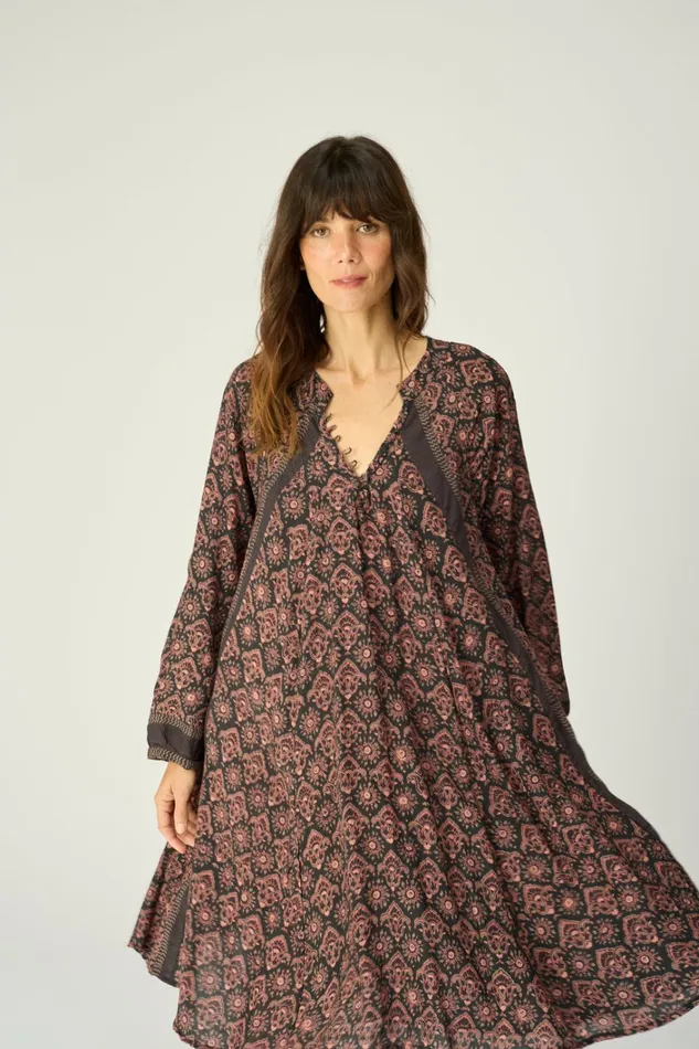 Women Natalie Martin Dresses Fiore Short Dress Fleurdelis Black