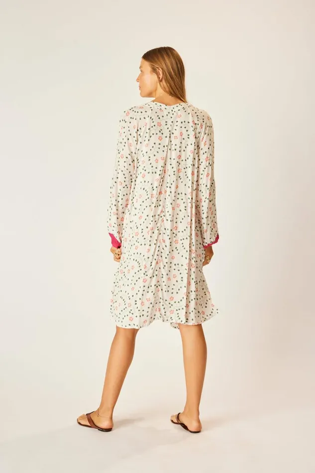 Women Natalie Martin Dresses Fiore Short Dress Pinwheel Cotton