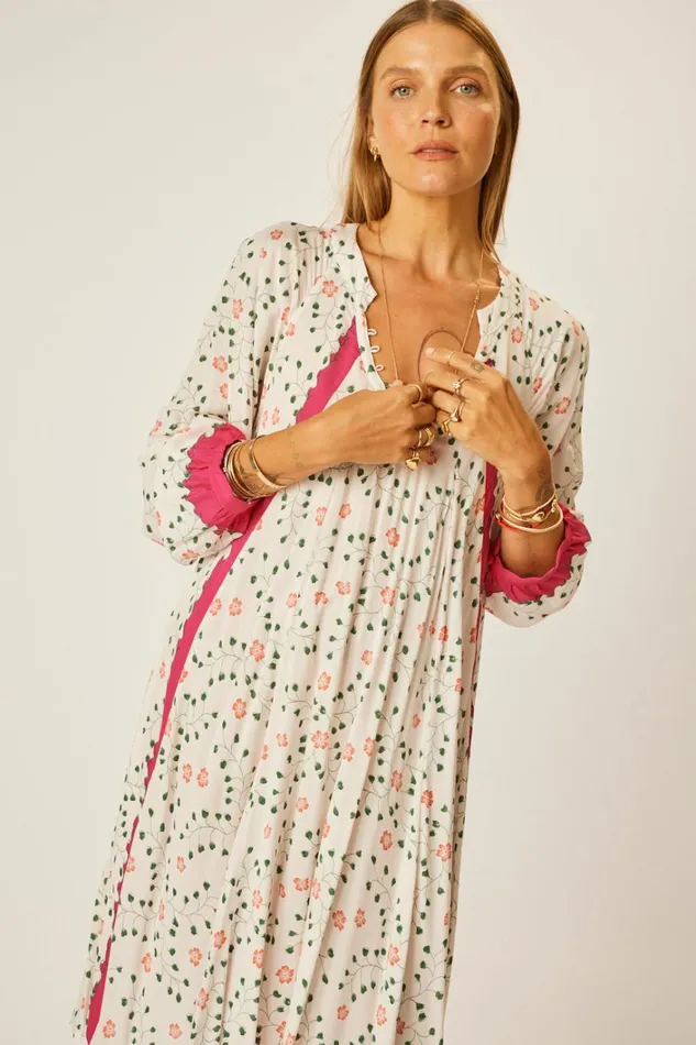 Women Natalie Martin Dresses Fiore Short Dress Pinwheel Cotton