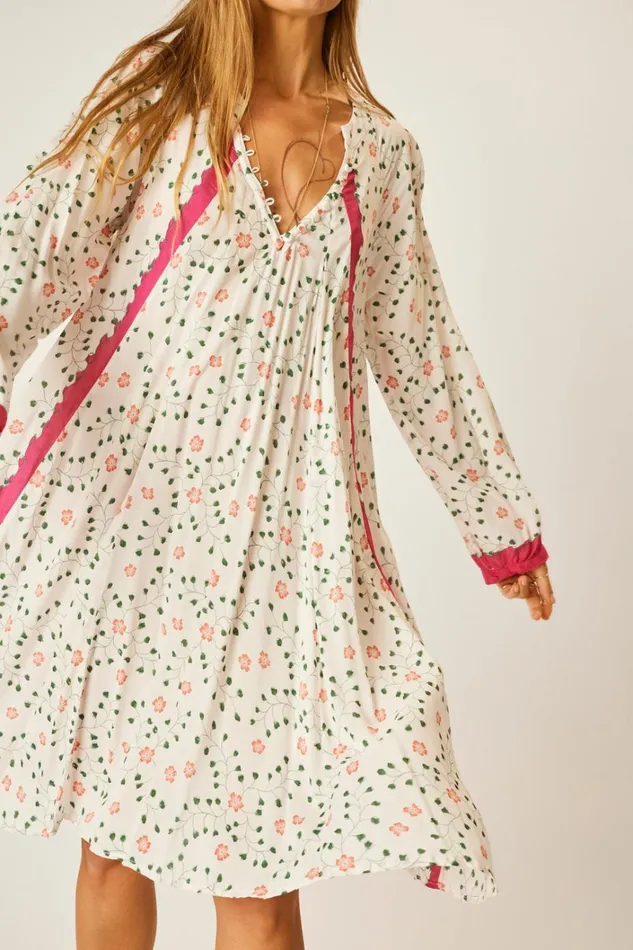 Women Natalie Martin Dresses Fiore Short Dress Pinwheel Cotton