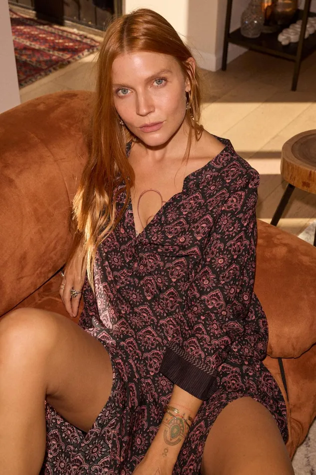 Women Natalie Martin Dresses Isobel Dress Fleurdelis Black