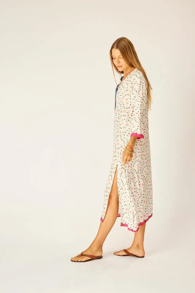 Women Natalie Martin Dresses Isobel Dress Pinwheel Cotton