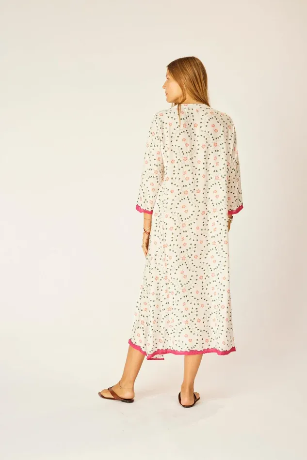 Women Natalie Martin Dresses Isobel Dress Pinwheel Cotton