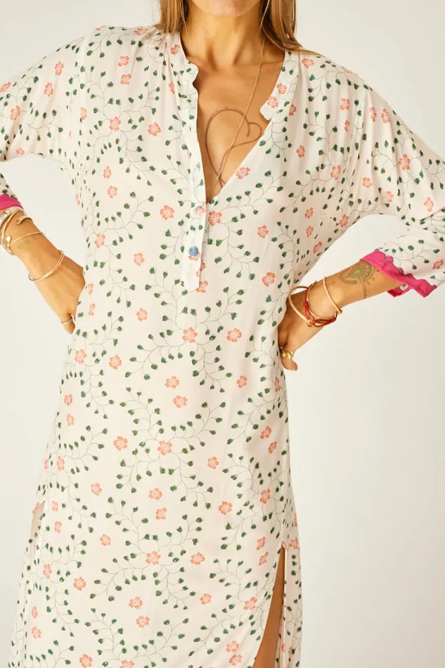 Women Natalie Martin Dresses Isobel Dress Pinwheel Cotton