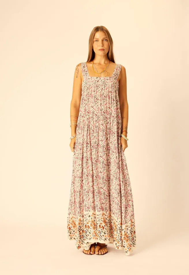 Women Natalie Martin Dresses Jasmine Maxi Petite Fleur Rose
