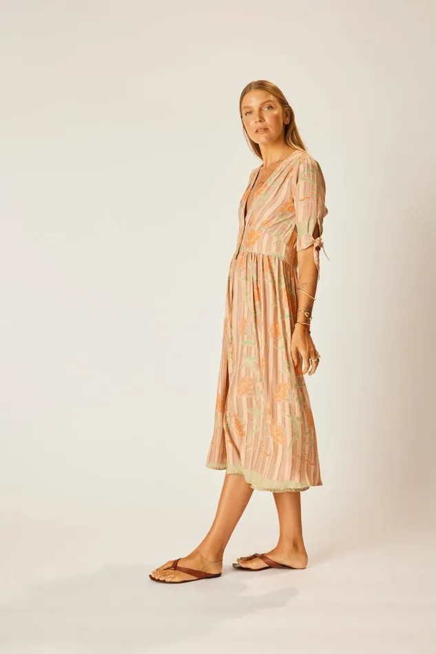 Women Natalie Martin Dresses Layla Dress Chamomile Apricot