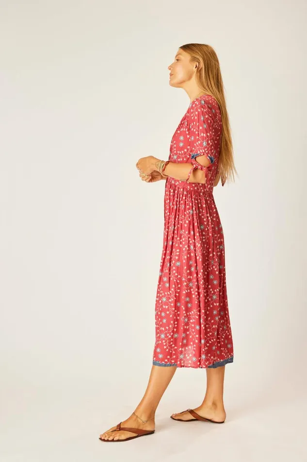 Women Natalie Martin Dresses Layla Dress Pinwheel Barn Red