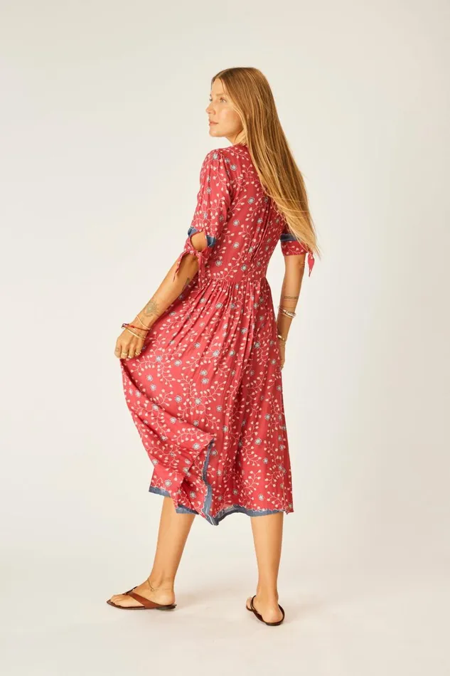 Women Natalie Martin Dresses Layla Dress Pinwheel Barn Red