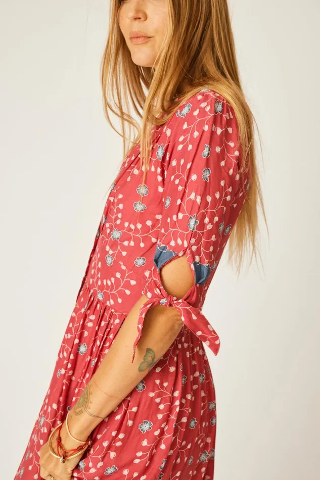 Women Natalie Martin Dresses Layla Dress Pinwheel Barn Red