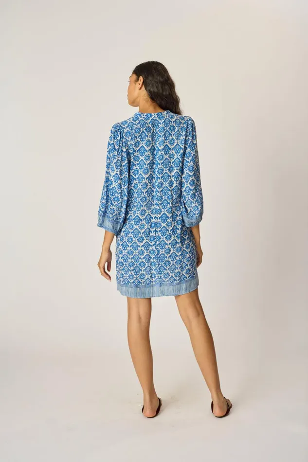 Women Natalie Martin Dresses Maria Dress Fleurdelis Blue