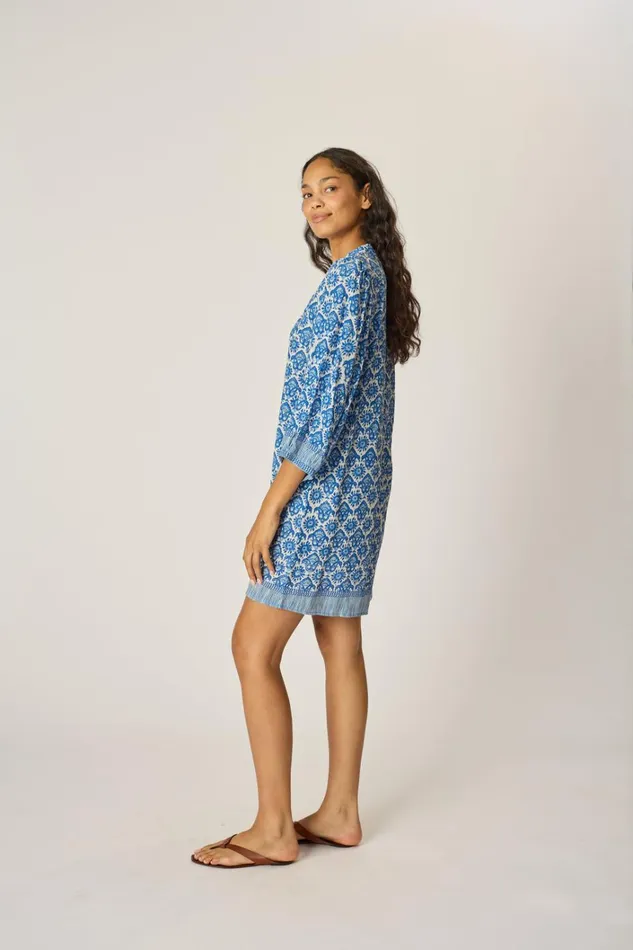 Women Natalie Martin Dresses Maria Dress Fleurdelis Blue
